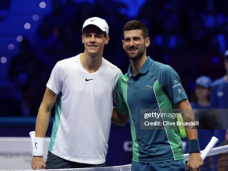 Novak Djokovic and Jannik Sinner